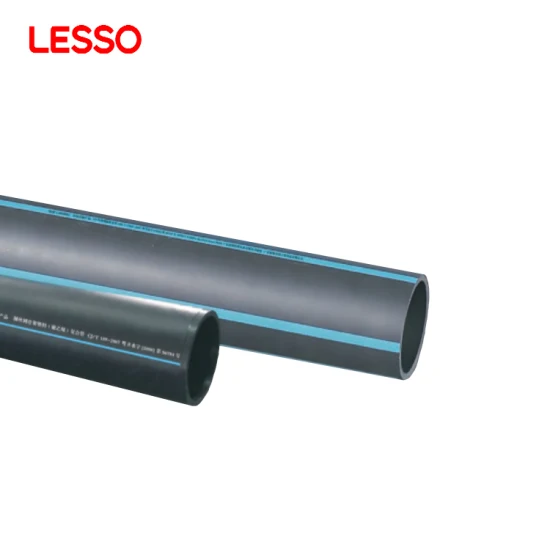 Tubo e tubo de plástico PE100 SDR11 PEAD Tubo PE para abastecimento de água e gás
