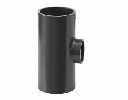 Tê redutor de rosca UPVC de plástico UPVC de melhor preço com padrão DIN