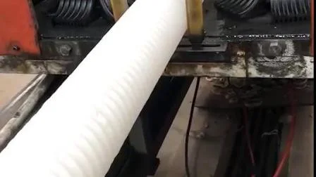 Jubo HDPE 110 mm subterrâneo perfurado fábrica de tubos de drenagem corrugados