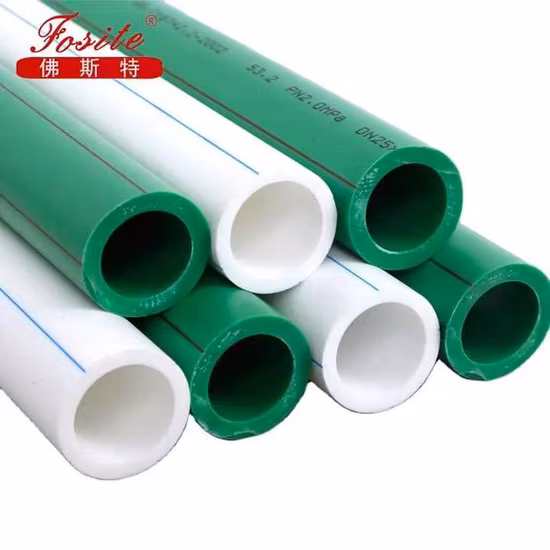 China PPR PVC PEAD Revestimento de plástico Tubos de irrigação de alta pressão para água quente e fria