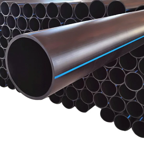 Tubo 100% polietileno PEAD Material virgem Tubo de plástico PE de água SDR17 Tubo de rolo HDPE